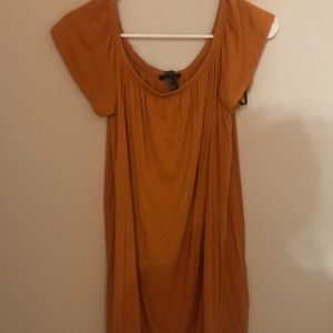 Off the shoulder dress